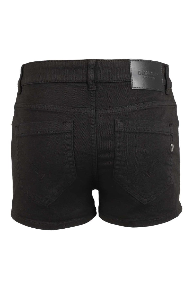Dondup Shorts With Decorative Jewel Buttons