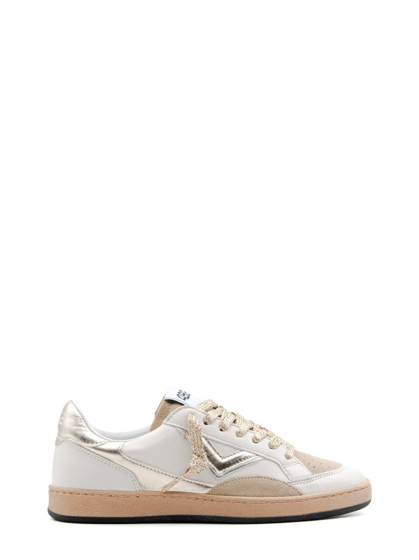 4B12 Low-Top Sneakers Textured Panels Metallic Accents
