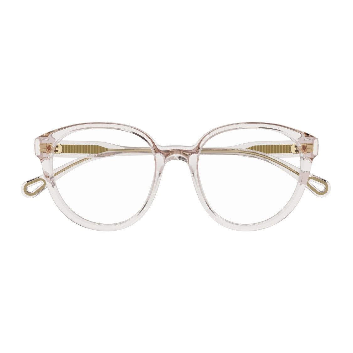 Chloé Ch0127o Translucent Pink Eyeglasses