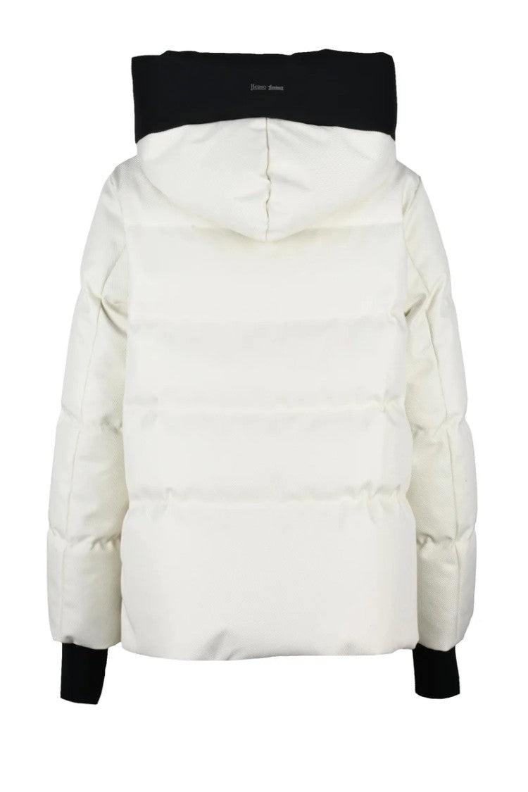 Herno Laminar Laminar Down Jacket Zip - White/Black