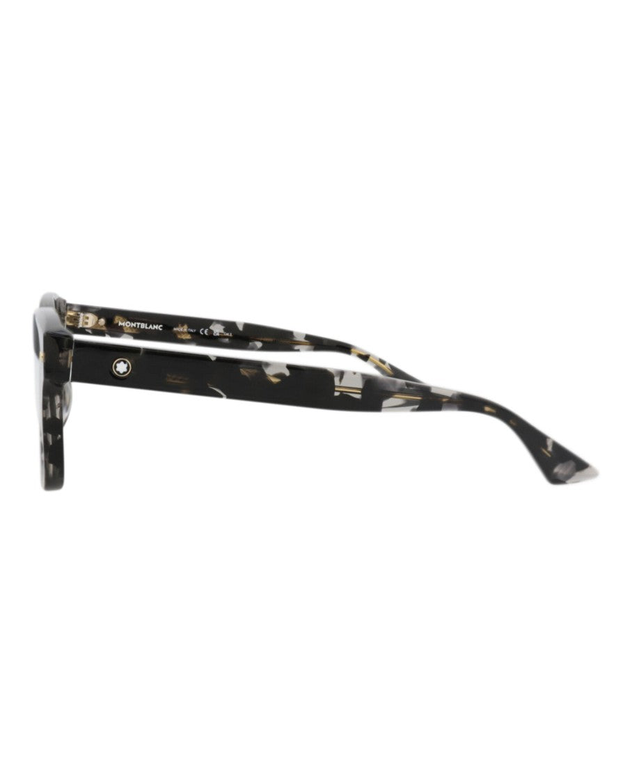 Montblanc Square-Frame Recycled Acetate Sunglasses
