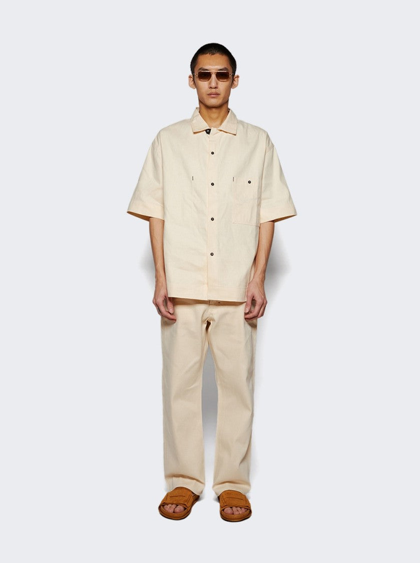 Jacquemus Le De-Nãmes Venice Jeans Off White