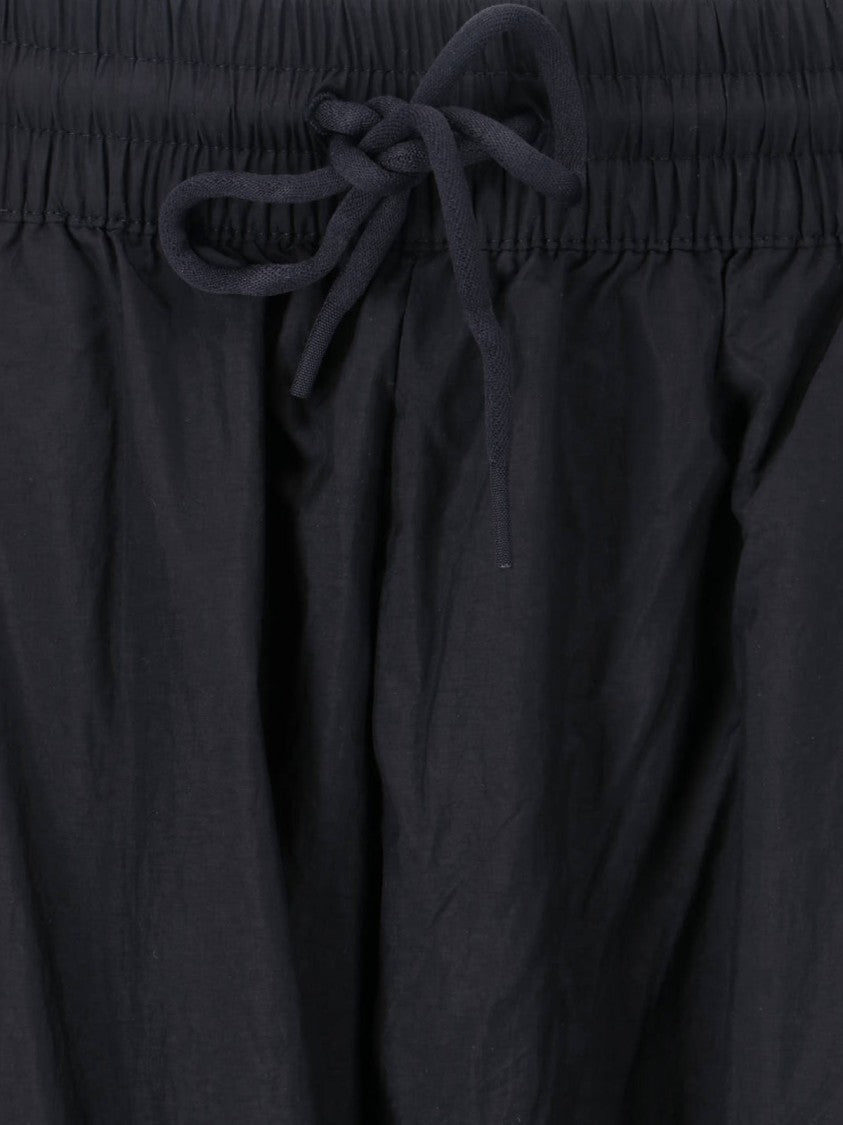 Y-3 Black Edge 3 Stripes Wide-Leg Trousers