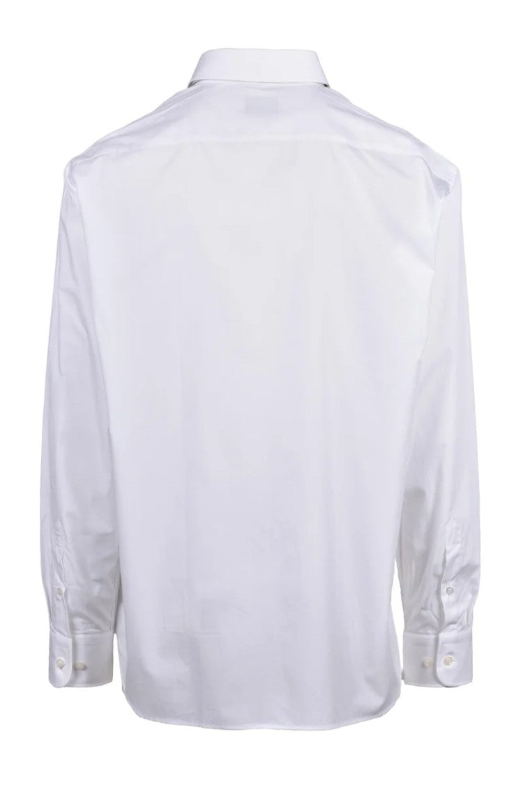 Paul & Shark White Cotton Men Shirt