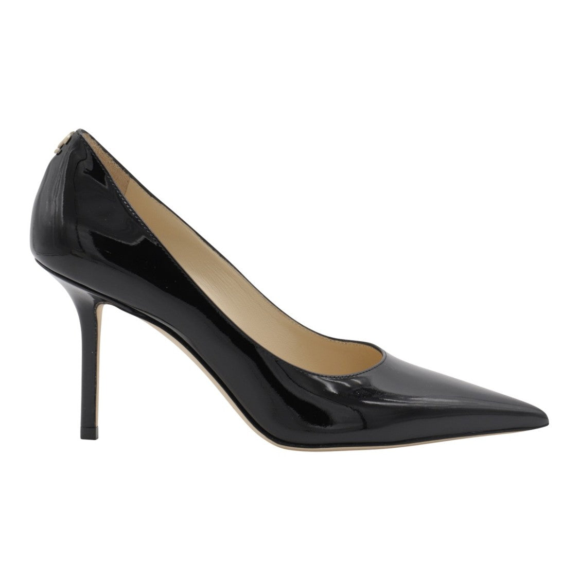 Jimmy Choo Pointed-Toe High Heel Shoe With Glossy Finish
