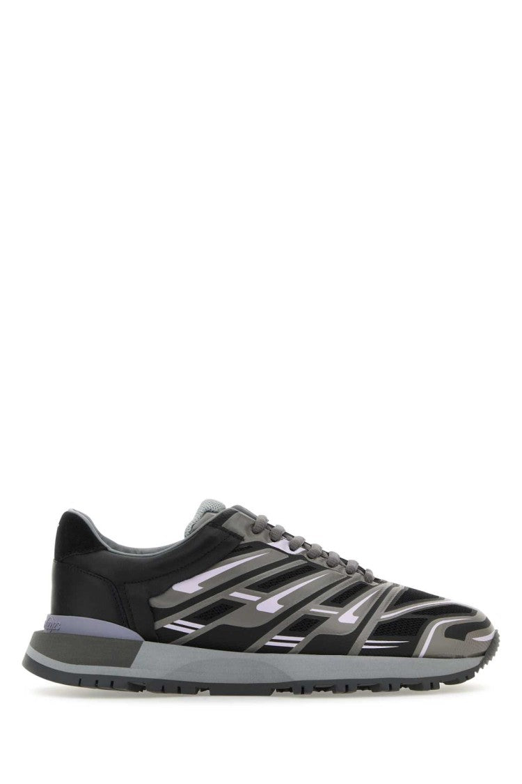 Maison Margiela Multicolor Mesh And Rubber 50-50 Sneakers