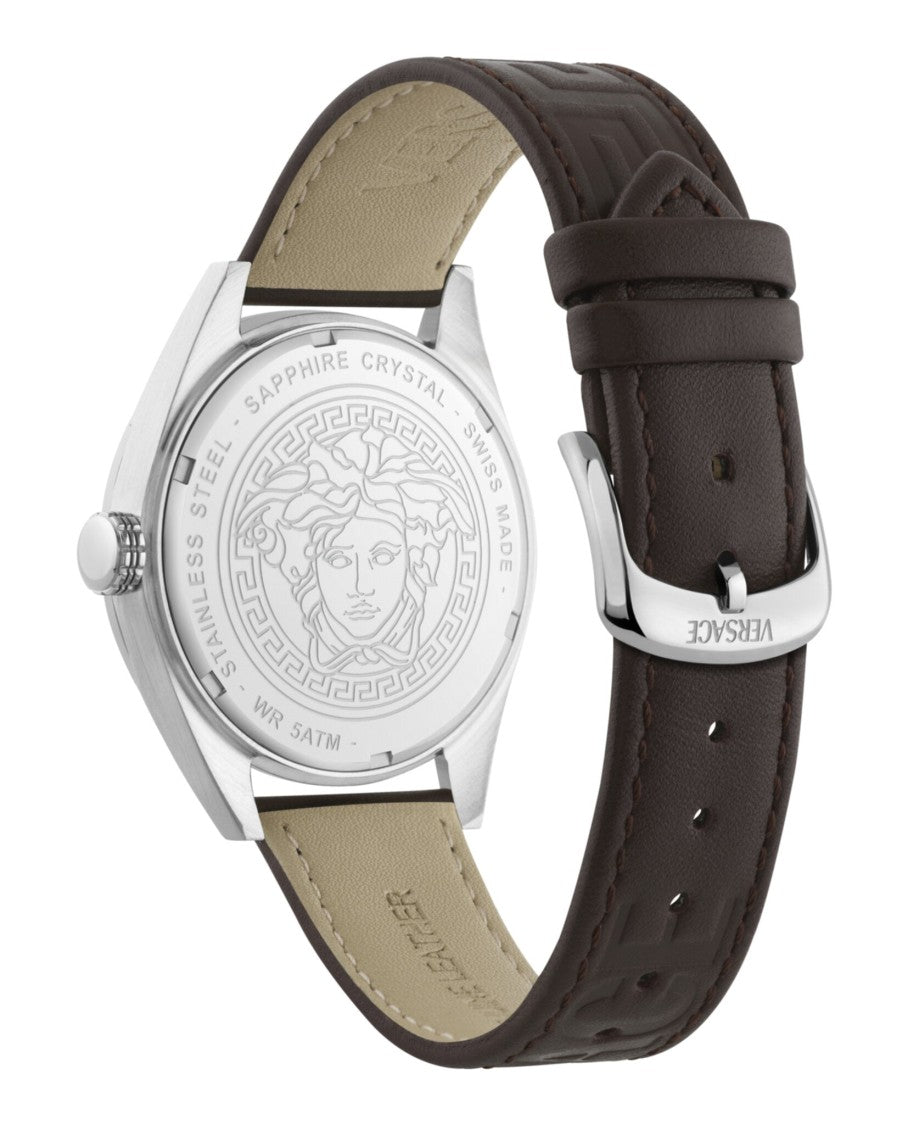 Versace Athletic Leather Watch