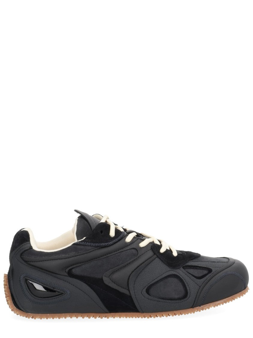 Axel Arigato Black Slow Runner Nubuck Panel Sneakers