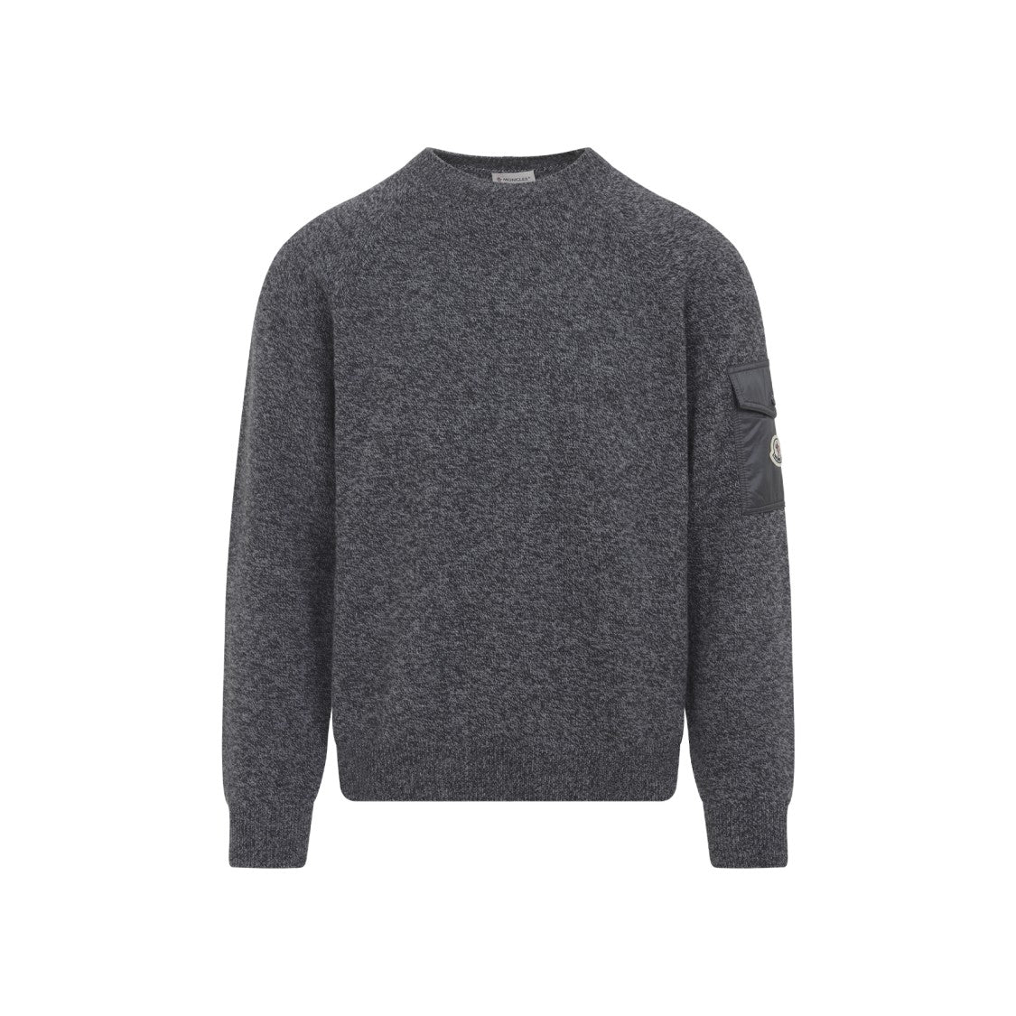 Moncler Black Virgin Wool Pullover