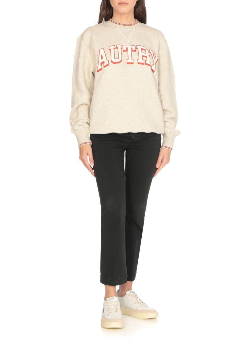 Autry White Leather Sneakers