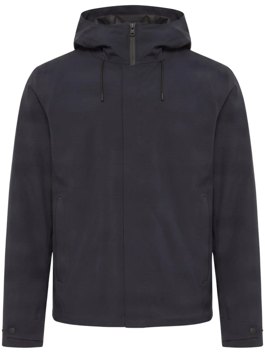 Woolrich Hooded Zip-Up Padded Jacket