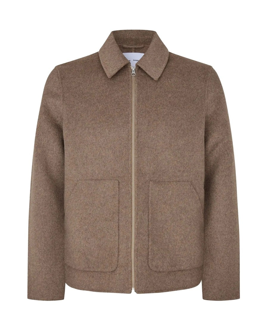 Samsøe Samsøe Lead Gray Sapaulo Melange Casual Jacket