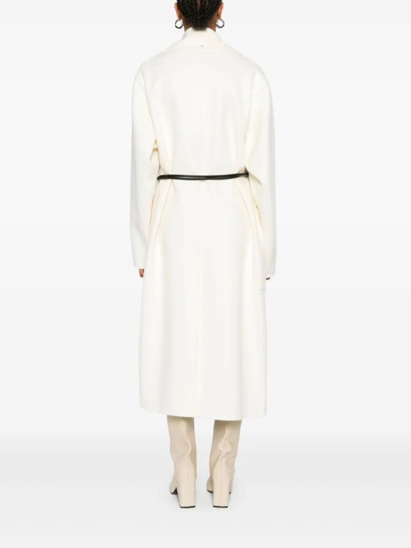 Sportmax Belted Double-Breasted Coat