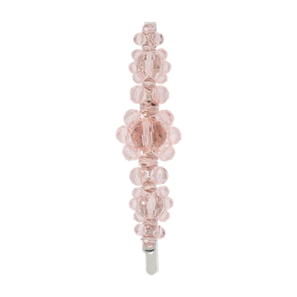 Simone Rocha Large Flower  Hair Accessorie - Pink - Strass
