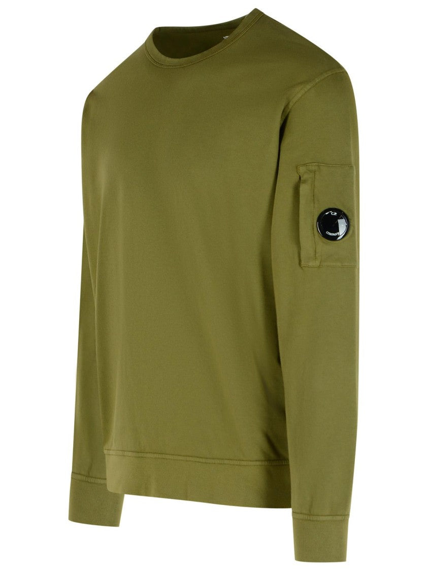 C.P. Company Green Cotton Sweatshirt