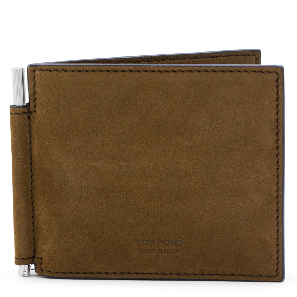 Tom Ford Tobacco Leather Logo Wallet
