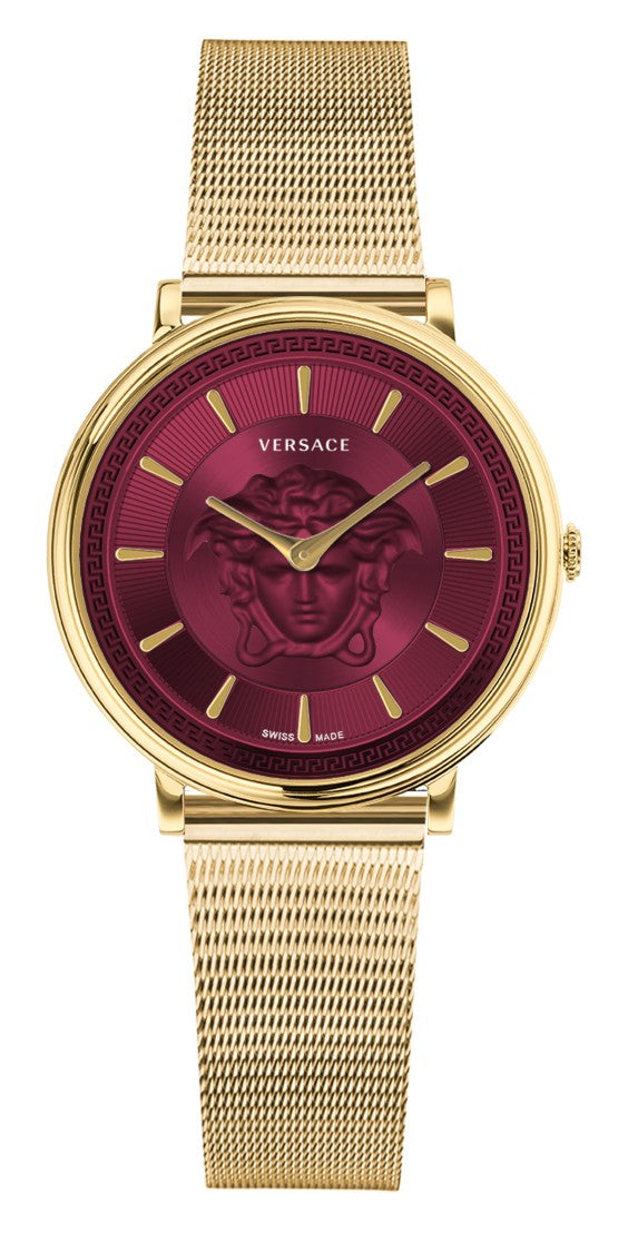 Versace Medusa-Engraved 38Mm Stainless Steel Versace Watch