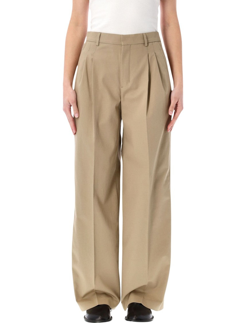 Ami Paris Ami Paris Cotton Canvas Pants