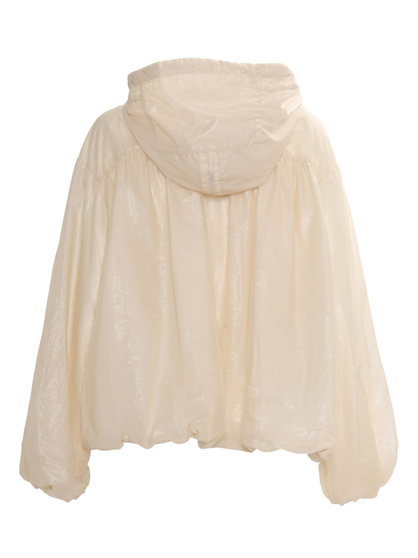 Parajumpers Carmen Hooded Jacket With Voluminous Sleeves