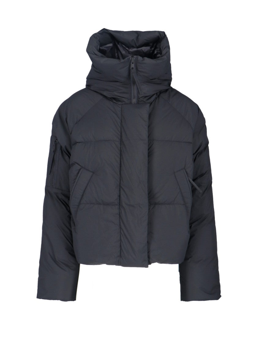 Canada Goose Cropped Quilted Puffer Jacket With Adjustable Hood