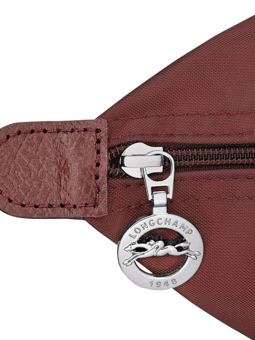 Longchamp Structured Trapezoidal Tote Bag With Zippered Top