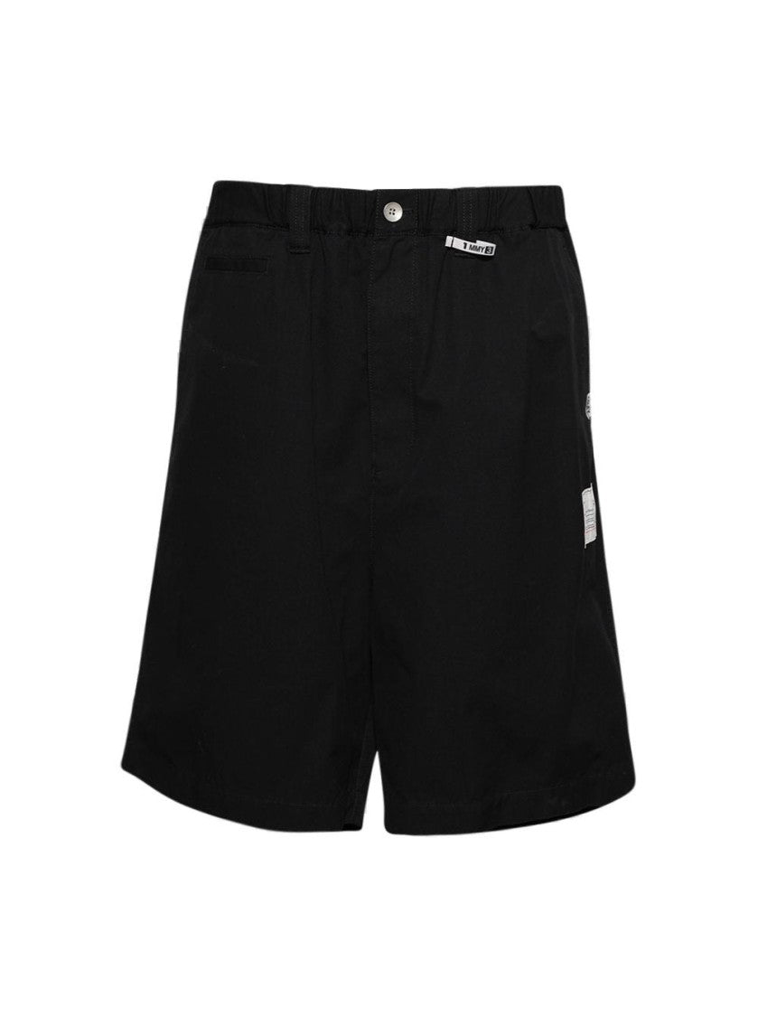 Maison Mihara Yasuhiro Four Legs Shorts Black