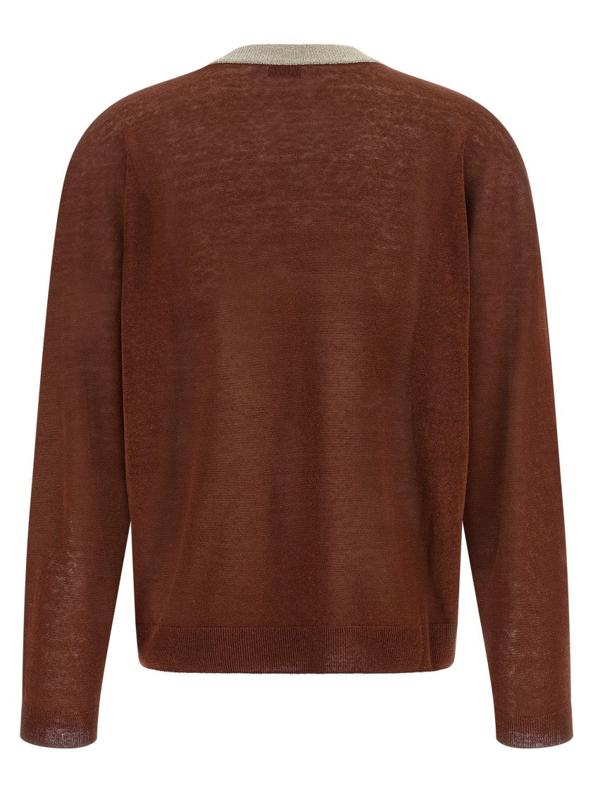 Brunello Cucinelli 'Dazzling Collar' Sweater