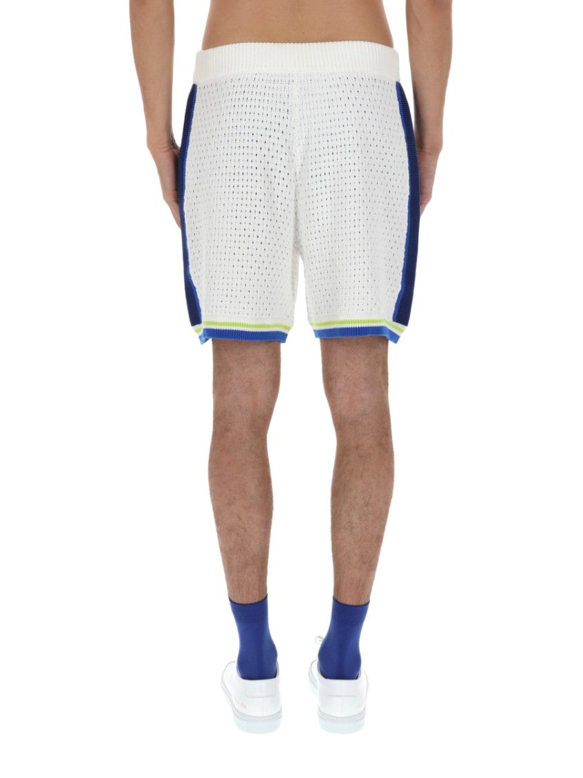 Casablanca Casablanca Crochet Retro Knit Shorts