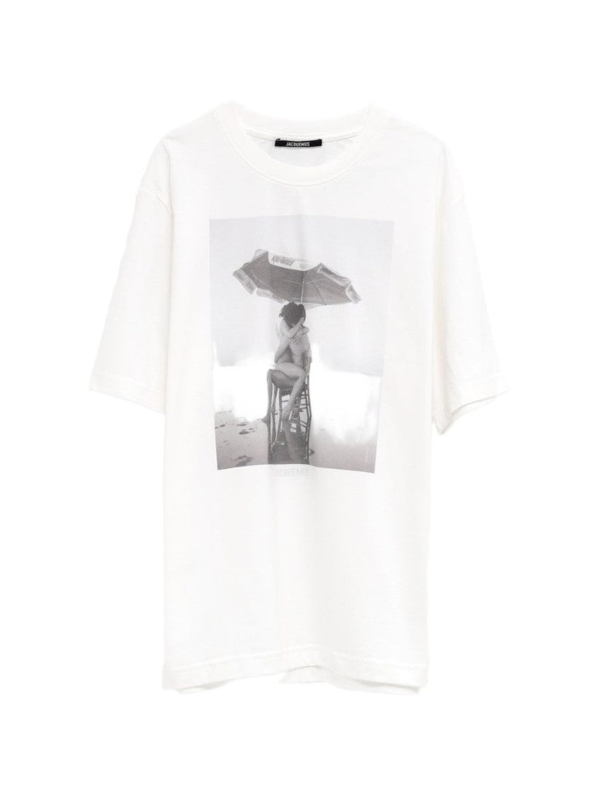Jacquemus Graphic Print Short-Sleeve T-Shirt With Relaxed Fit