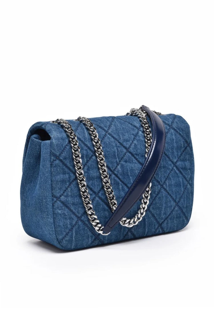 Tory Burch Willa Denim Shoulder Bag - Denim