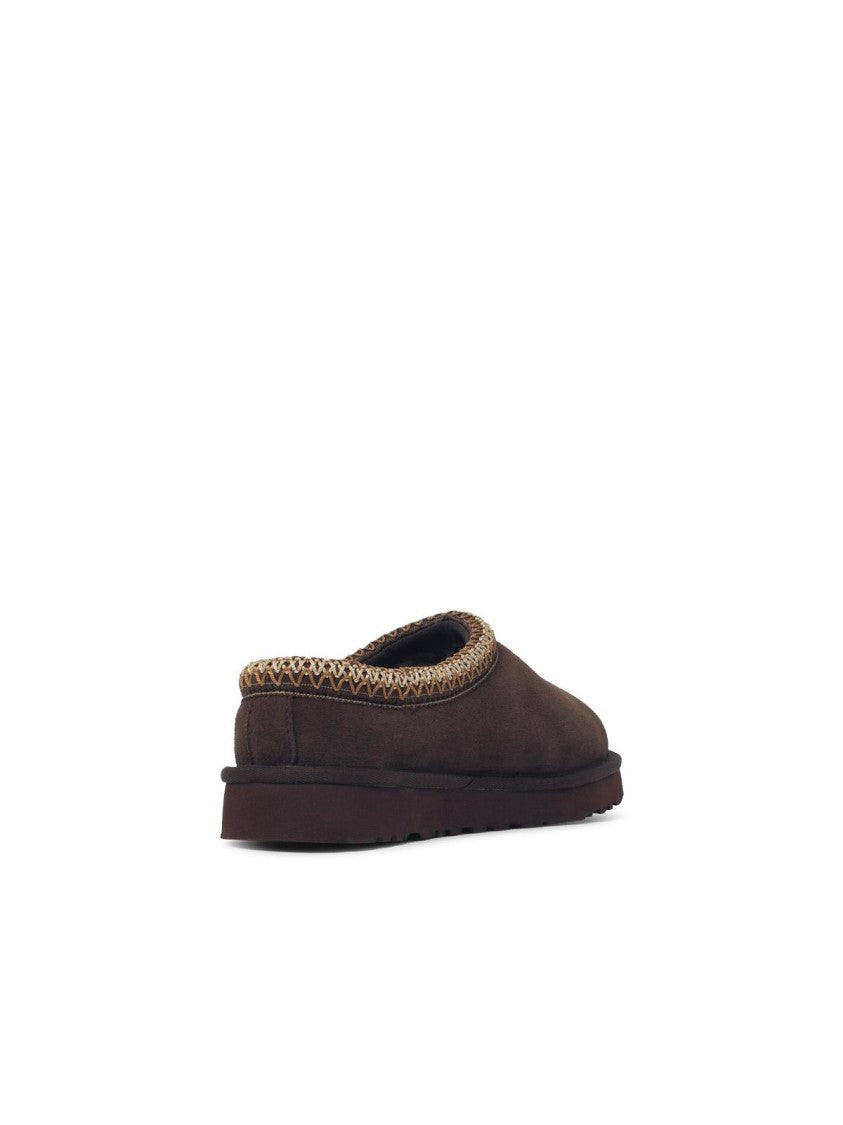 Ugg Dusted Cocoa Tasman Ii Plush Lined Suede Loafers