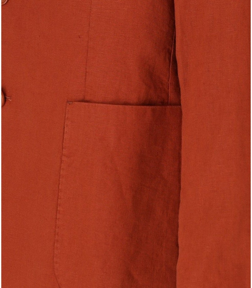 Manuel Ritz Rust Single Breasted Jacket
