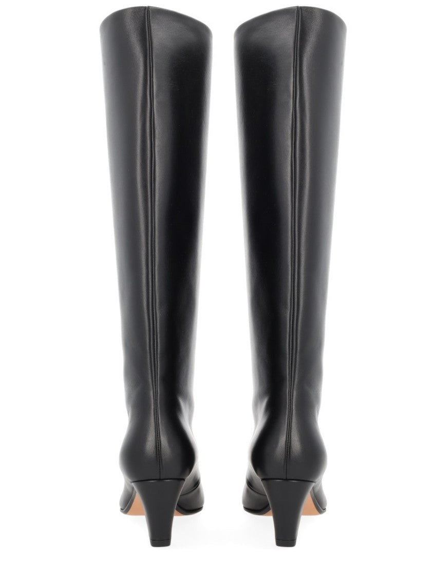 Bally Alva Pointed Mid-Calf Boots