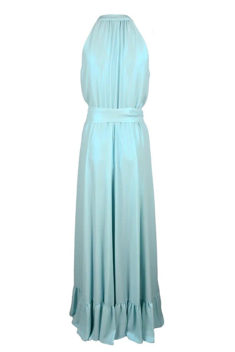 Access Fashion Women's Long Dress - Aqua Green