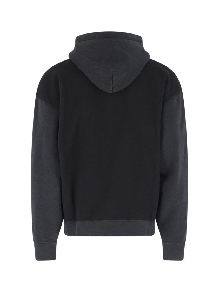 Our Legacy Black Zip-Up Relaxed Hoodie