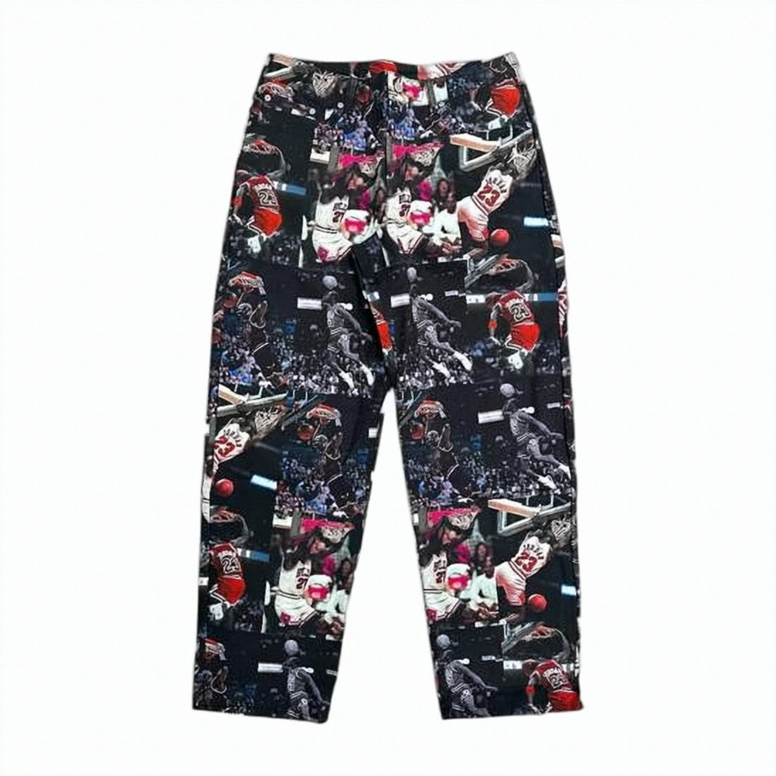 Nike Dynamic Basketball-Themed Straight Pants