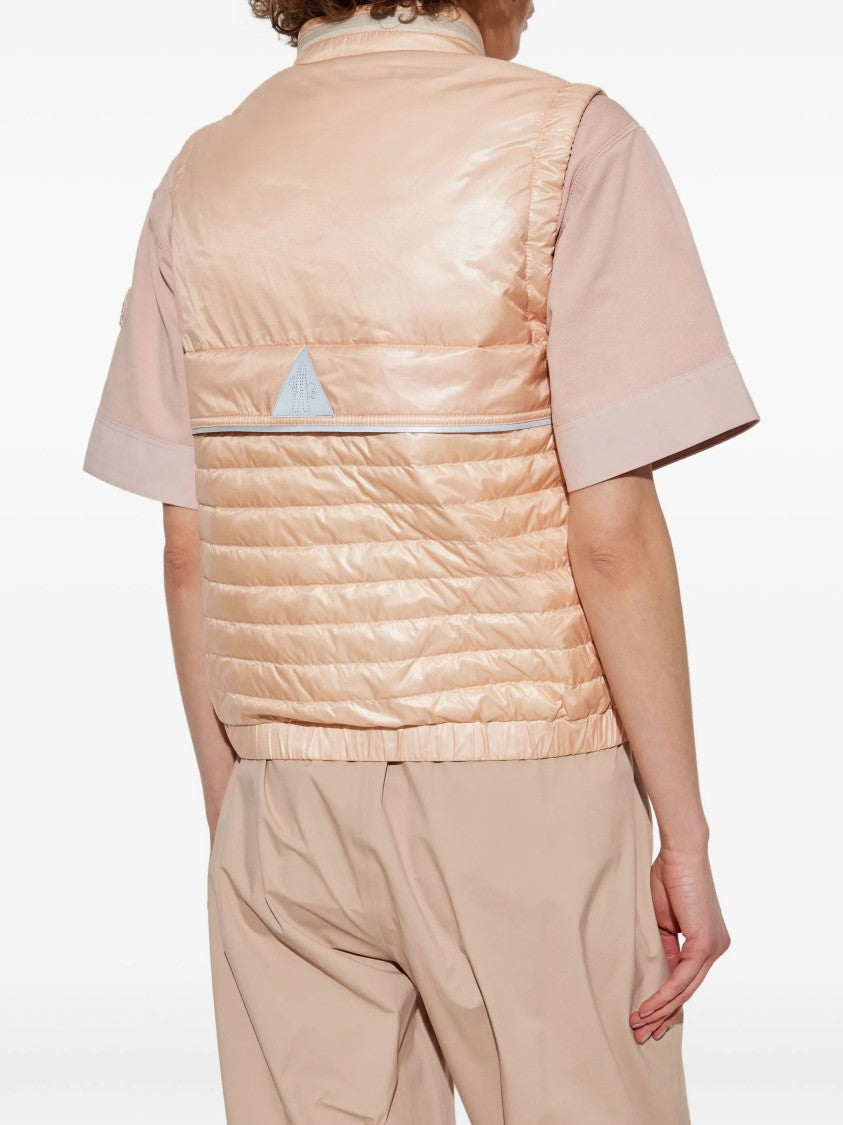 Moncler Grenoble Black Gumiane Quilted Sportswear Vest
