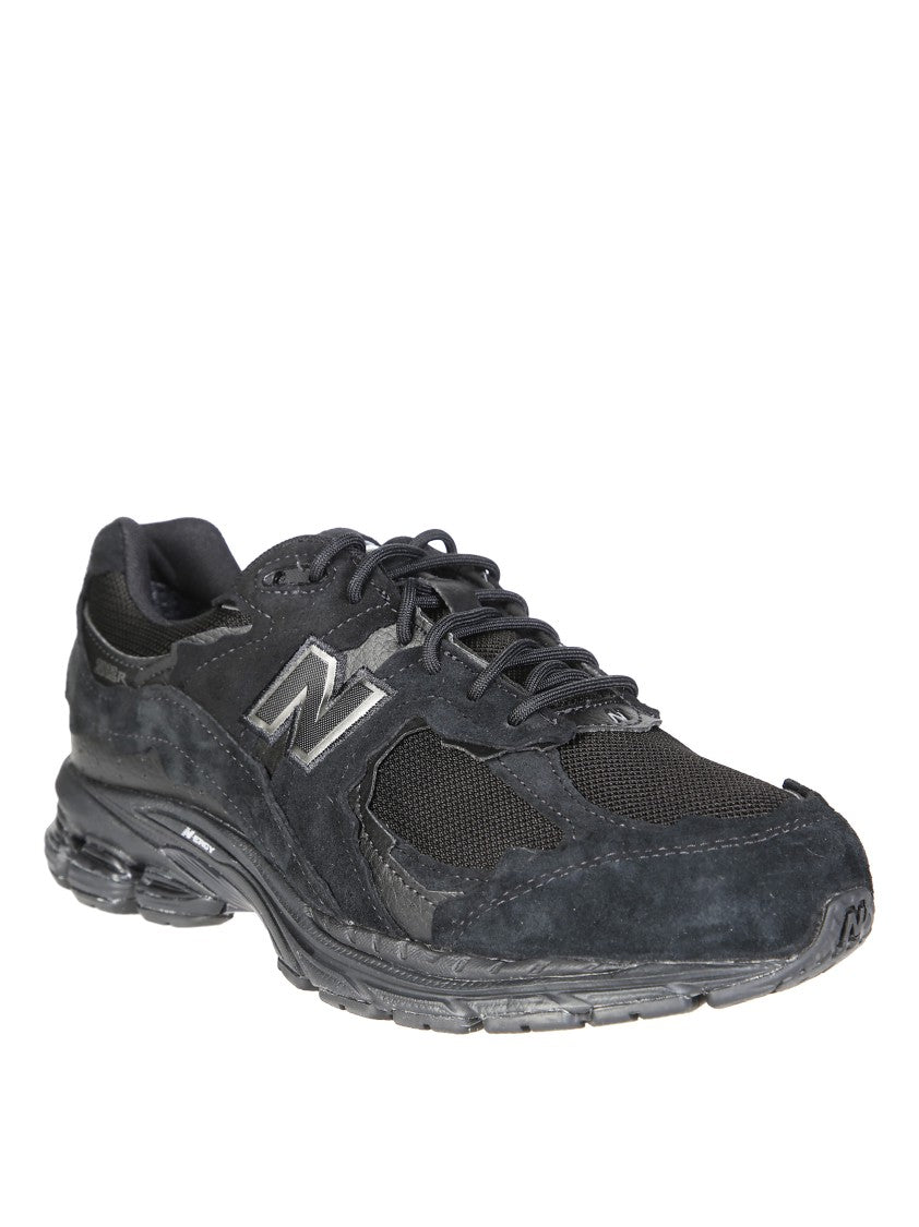 New Balance Contemporary Black Sneakers In Mesh