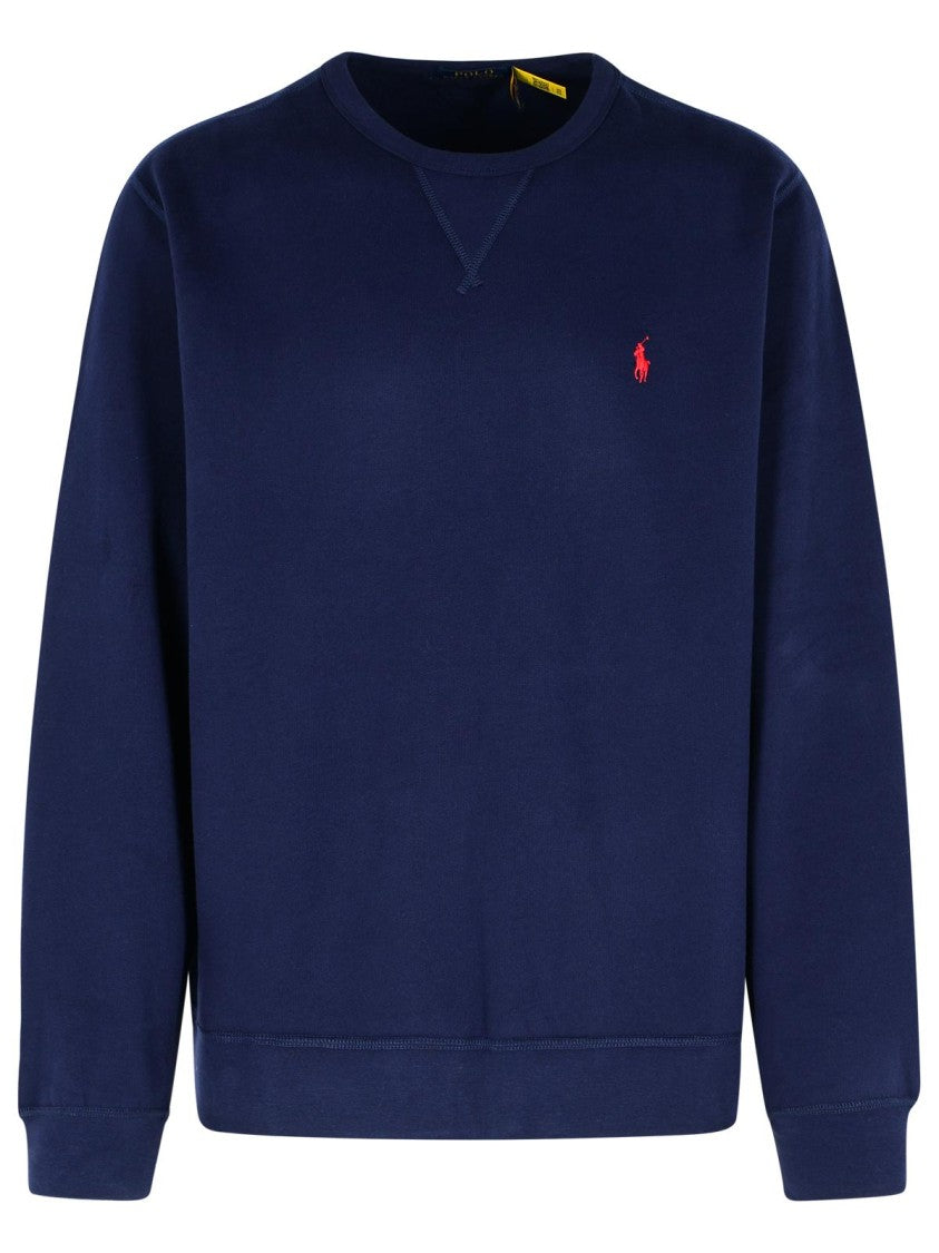 Polo Ralph Lauren Blue Cotton Sweatshirt