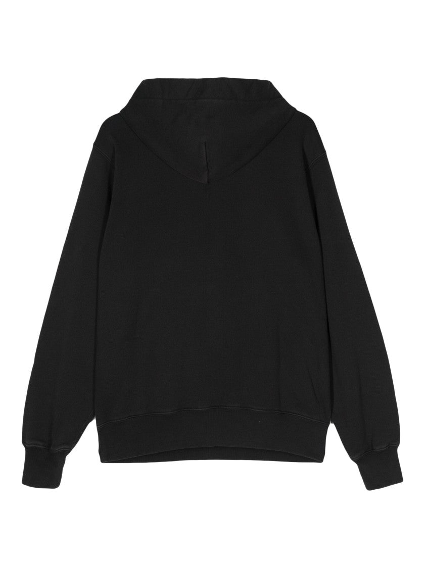 Ambush Black Ballchain Detail Cotton Hoodie