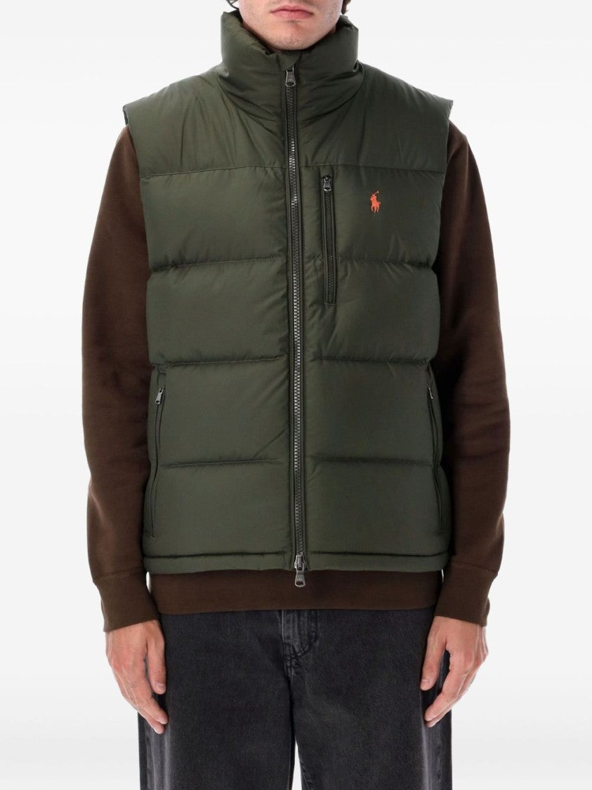 Polo Ralph Lauren Water-Repellent Padded Vest With Pony Embroidery