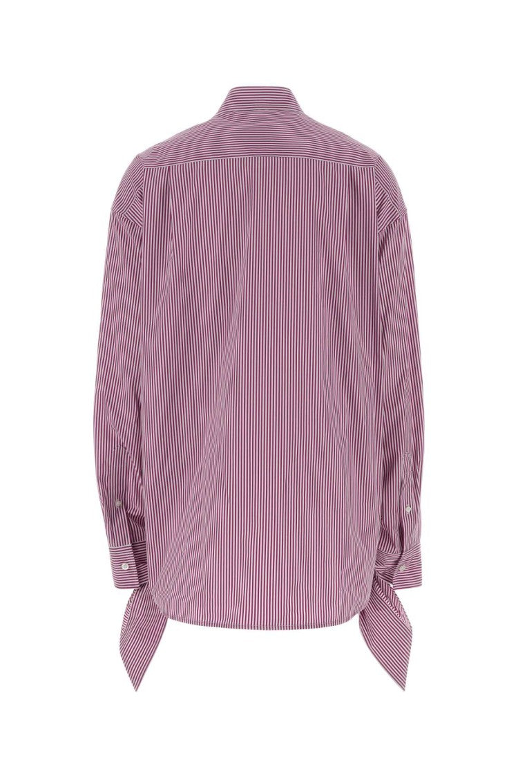 Balenciaga Embroidered Poplin Oversize Shirt
