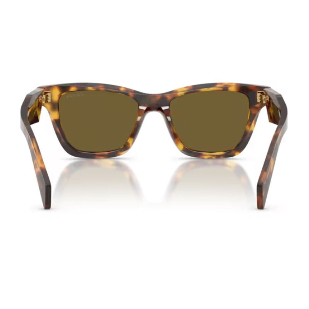 Prada Pr C07s Square Honey-Tortoiseshell Acetate Prada Sunglasses