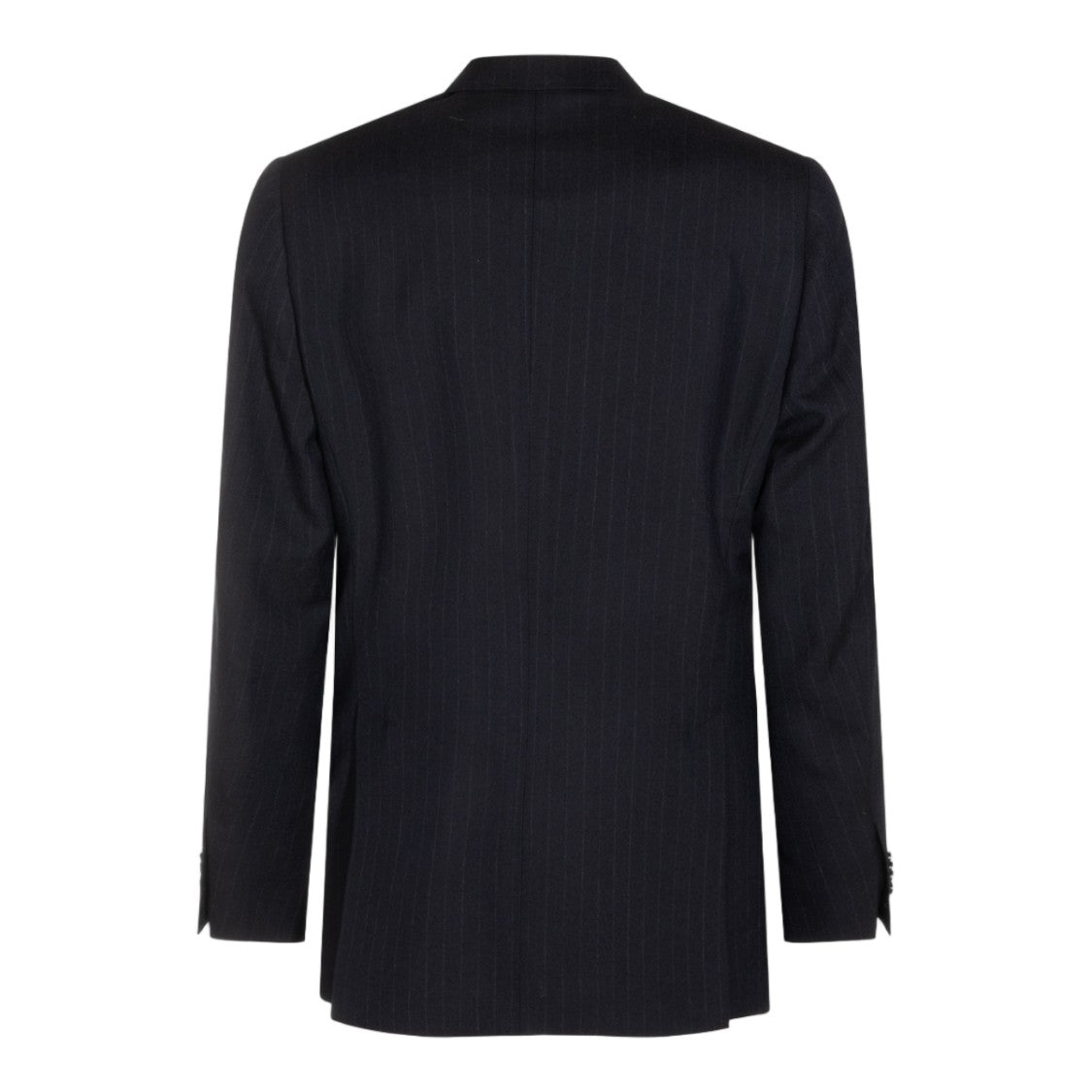 Lardini Tailored Black Two-Piece Suit With Structured Blazer