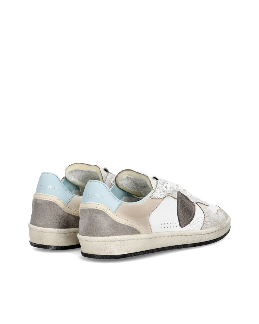 Philippe Model Pgal Sneakers – White/Sky Blue