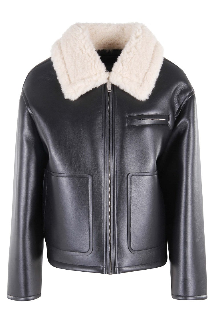 Stand Studio Sleek Black Kaz Jacket