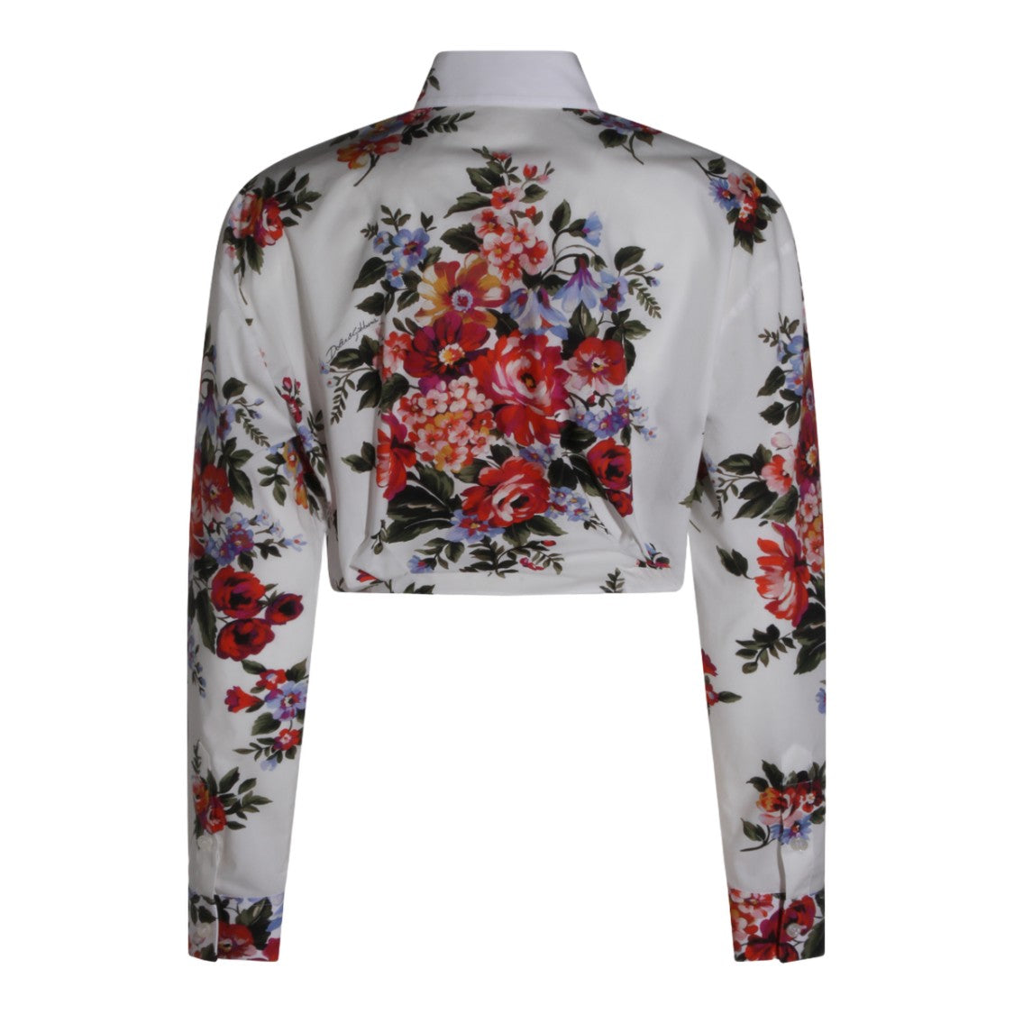 Dolce & Gabbana Button-Down Tailored Shirt With Pointed Collar