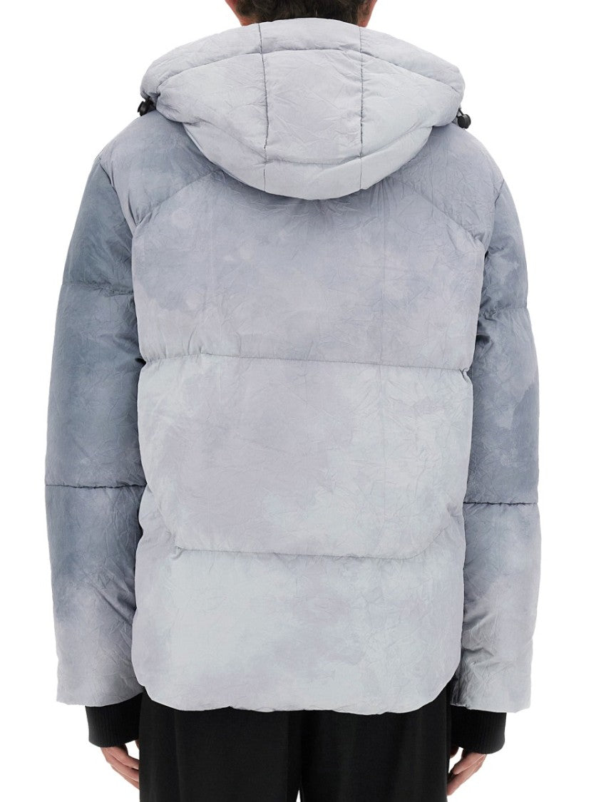 Jg1 Textured Oversized Jacket With High Collar