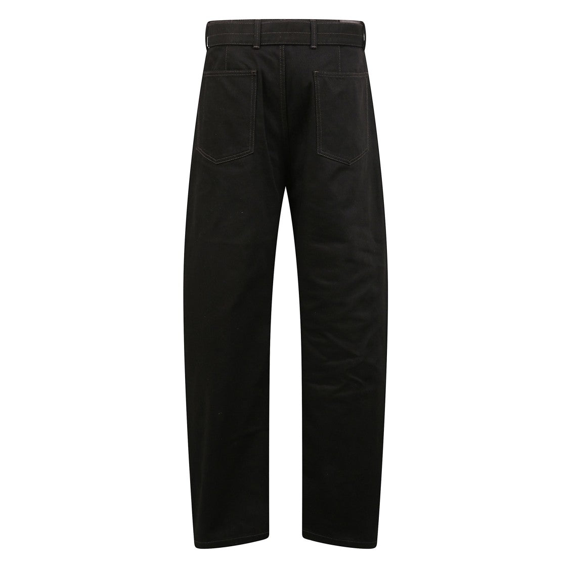 Lemaire Wide-Leg Belted Jeans