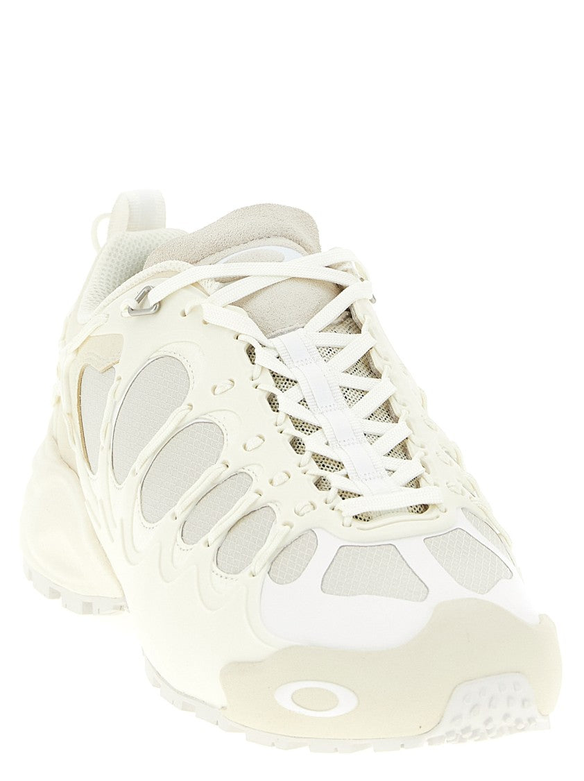 Junya Watanabe Technical Fabric Sneakers With Cage-Like Overlay Design